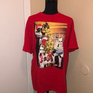 Star Wars Christmas unisex Tee L